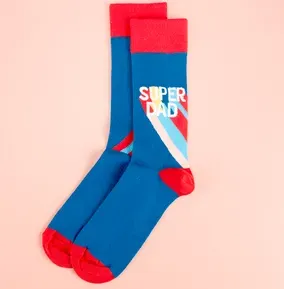 Super Dad Socks