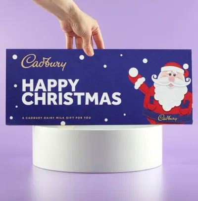 Cadburys Happy Christmas 850g Bar