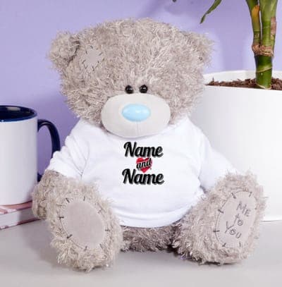 Couples Personalised Me To You Bear