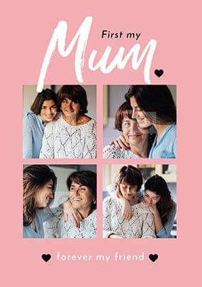 First My Mum Mothers Day Photo Card