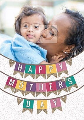 Mothers Day Banners Photo Card