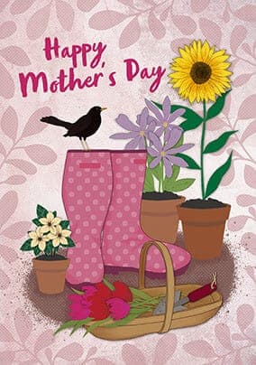 Mothers Day Gardening Card