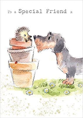 To A Special Friend Card