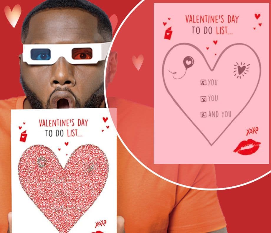 Valentine's Hidden Message Cards