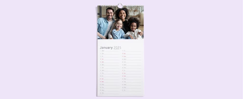 Slim Calendars