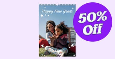 50% off Calendars 