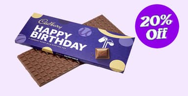 20% off Sweet Treats!