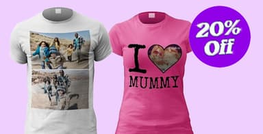 20% off T-Shirts