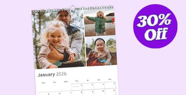 30% off Calendars