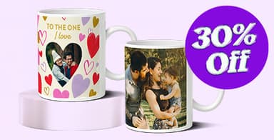 30% off Mugs