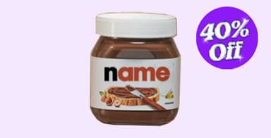 40% off Nutella