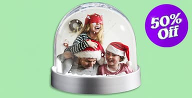 50% Off Snow Globes