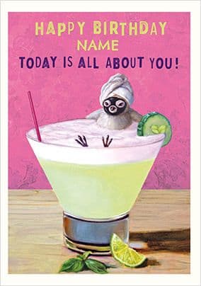 Click here to view Cocktail Chick Birthday Card