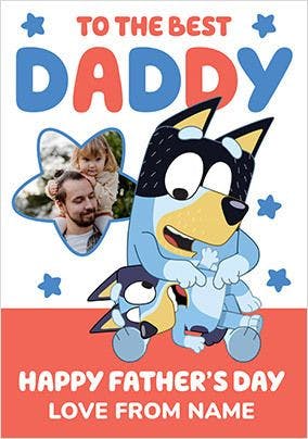 Bluey Father's Day Cards