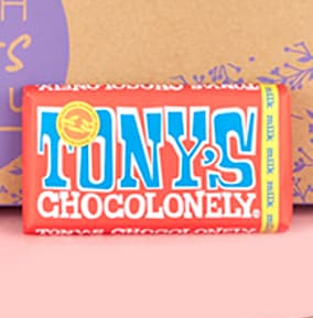 Tony's Chocolonely Milk Chocolate Bar