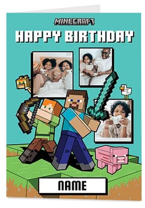 Minecraft Cards