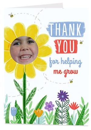 Shop Thank You Teacher Nursery Cards