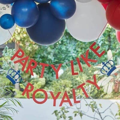 Party Like Royalty Bunting