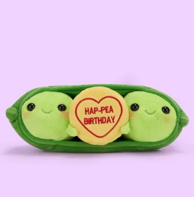 Swizzels Hap Pea Birthday Soft Toy