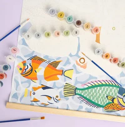 Natural History Museum Ocean Paint By Numbers