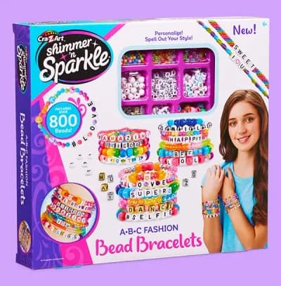 Shimmer N Sparkle Bead Bracelets
