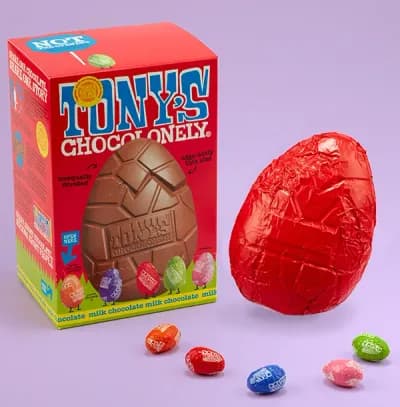Tonys Chocolonely Easter Egg