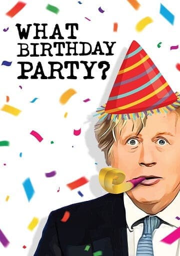 What Party Birthday Card