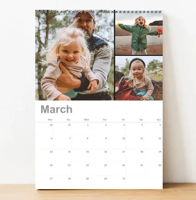 Multi Photo Upload Calendar