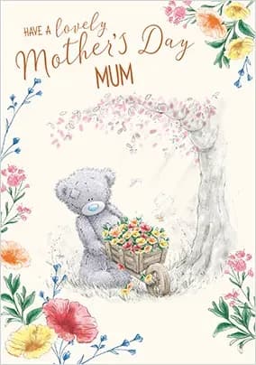 Me To You Lovely Mothers Day Personalised Card