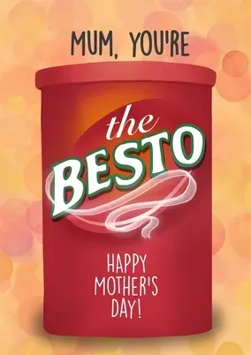 The Besto Spoof Mothers Day Card