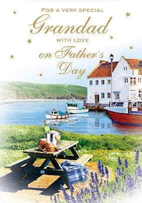 Grandad Fathers Day Picnic Card