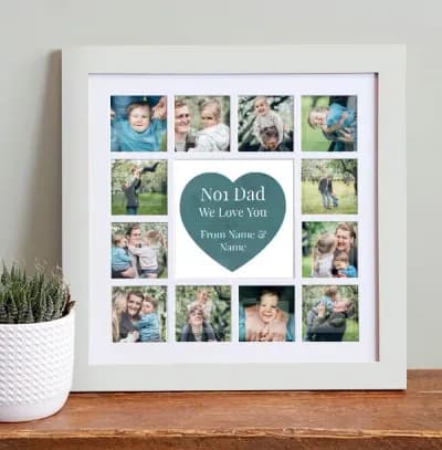No 1 Dad Collage Frame