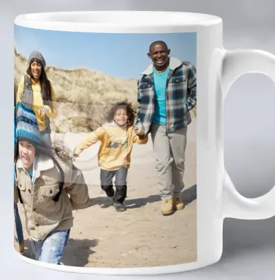 Personalised Mug Two Photos