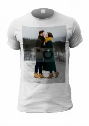 Full Photo Upload Mens T Shirt