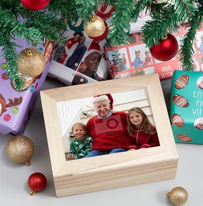 Full Photo Upload Wooden Gift Box
