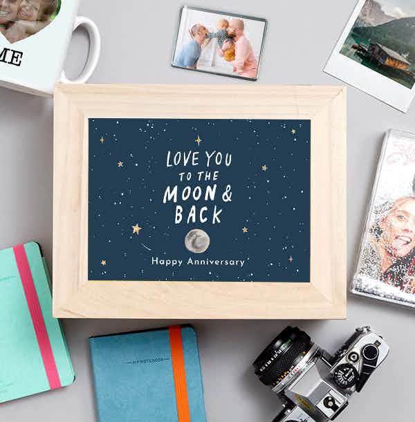 To the Moon and Back Memory Box