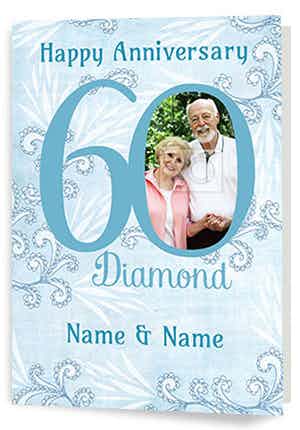 60th Anniversary Cards