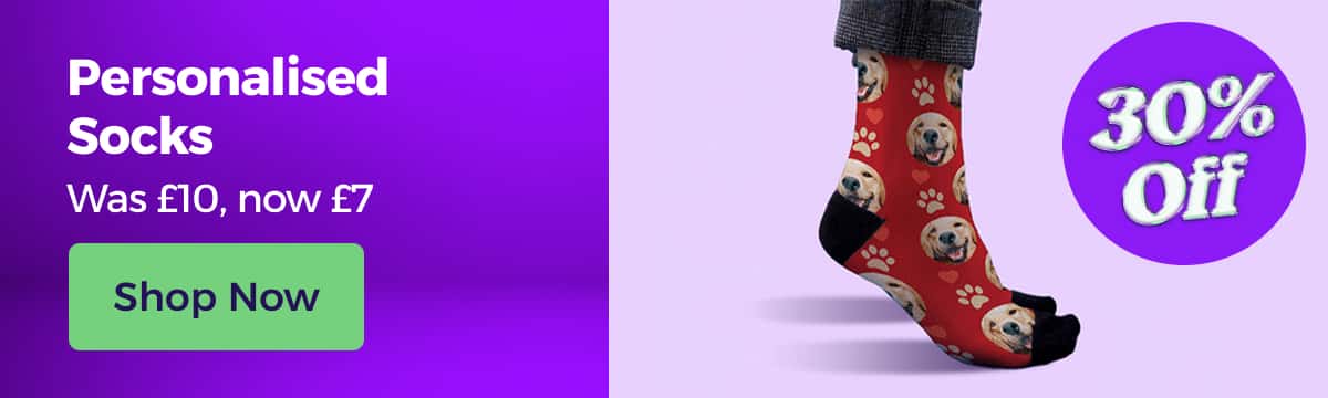 30% off Socks