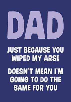 Rude Father's Day Cards