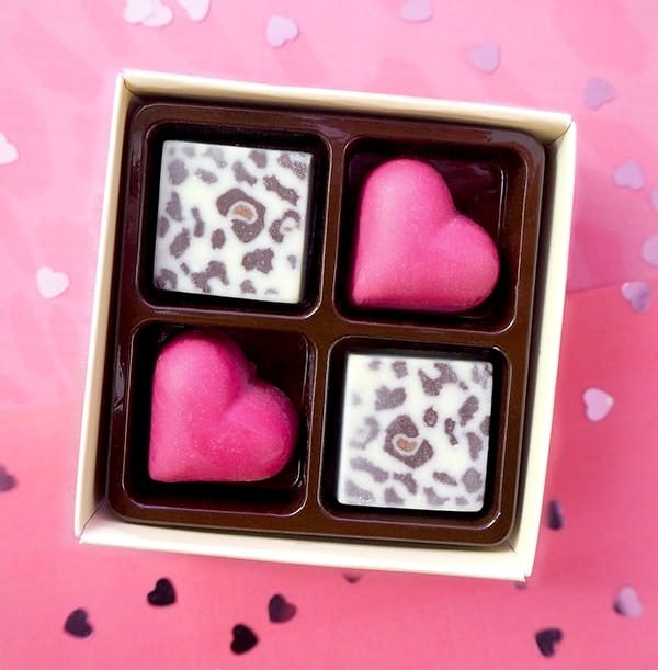 Hearts and Leopards Chocolates