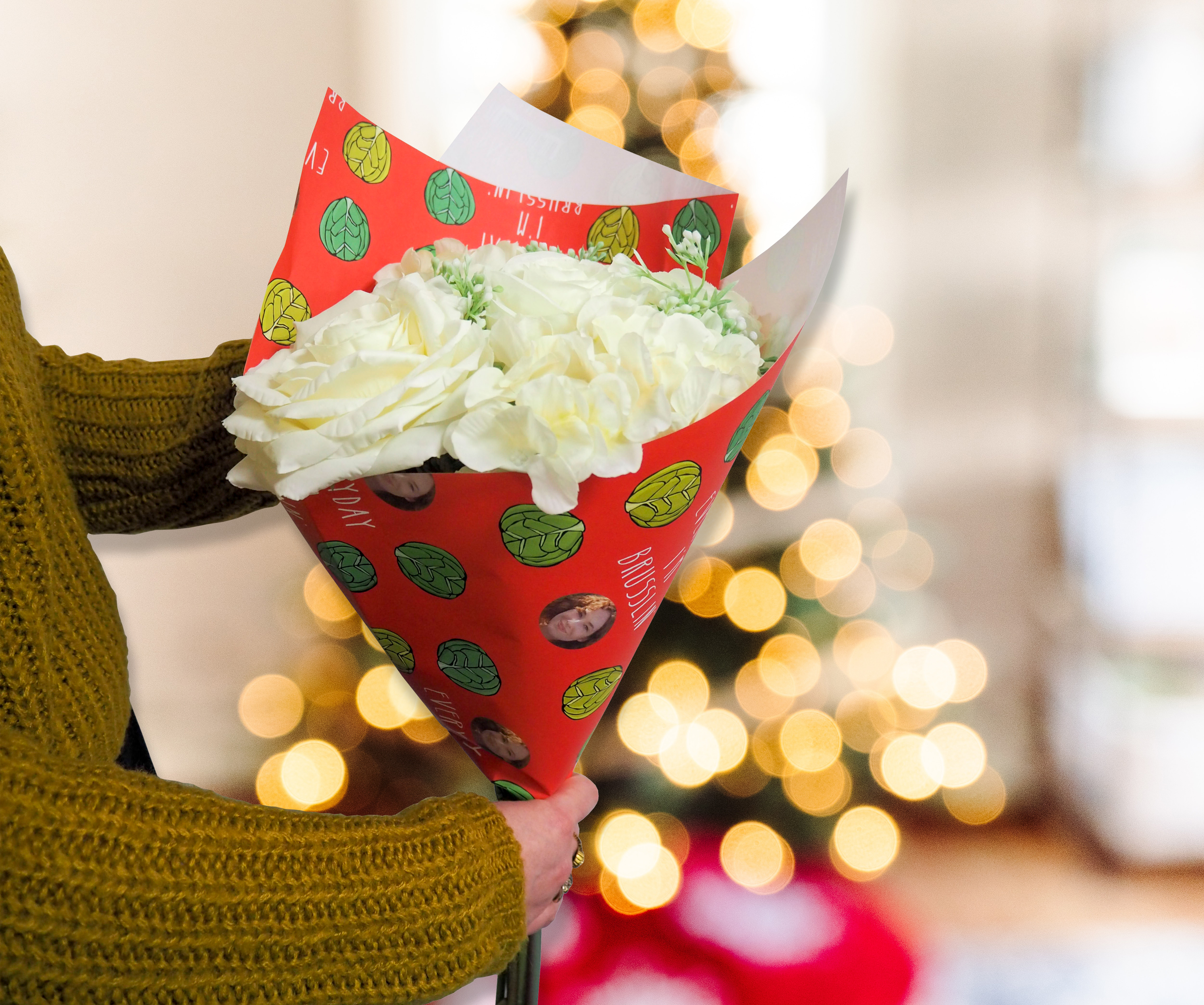 How to wrap flowers