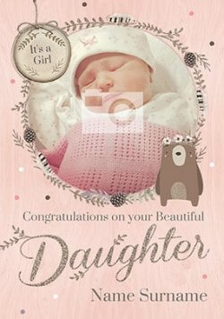 Birth Congratulations Card Girl New Baby Girl Gifts New Baby Card Baby Gift Card New Baby Gifts Baby Girl Gifts New Baby Girl Card