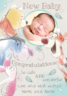 626437-0-1 Birth Congratulations Card Baby Celebration Card Kindred New Baby Card New Parents Card Little Miracle Congratulations New Baby Card 