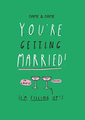 Congrats Funny Wedding Card,Funny engagement card,Funny marriage card,Card For Wedding,Congratulations,new mr & mrs You Found Someone As Wierd As You Greeting Card 