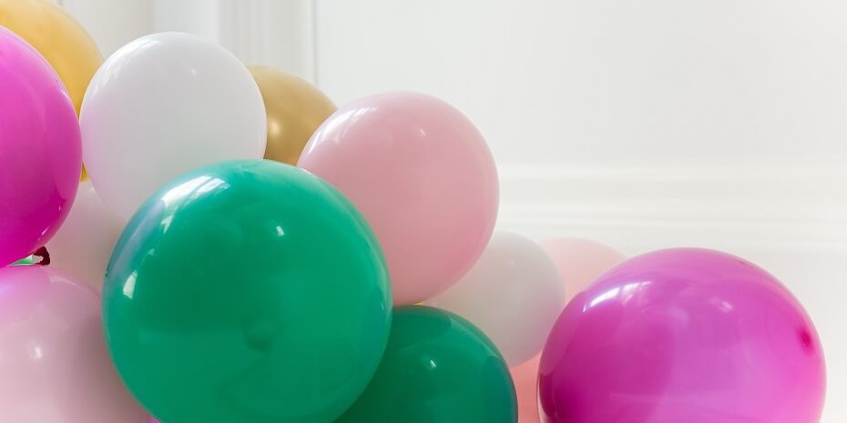 multicolour balloons