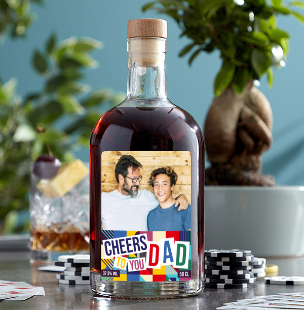 Cheers To You Dad Photo Upload Rum