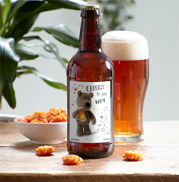 Barley Bear Cheers Personalised Beer - Multi Pack