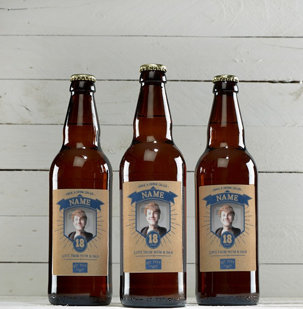 18th Birthday Photo Beer - Multi Pack