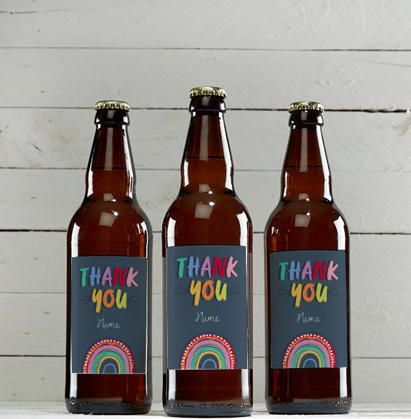Thank you Personalised Beer - Multi Pack