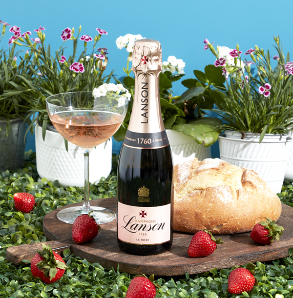 Lanson Rosé Half Bottle Champagne